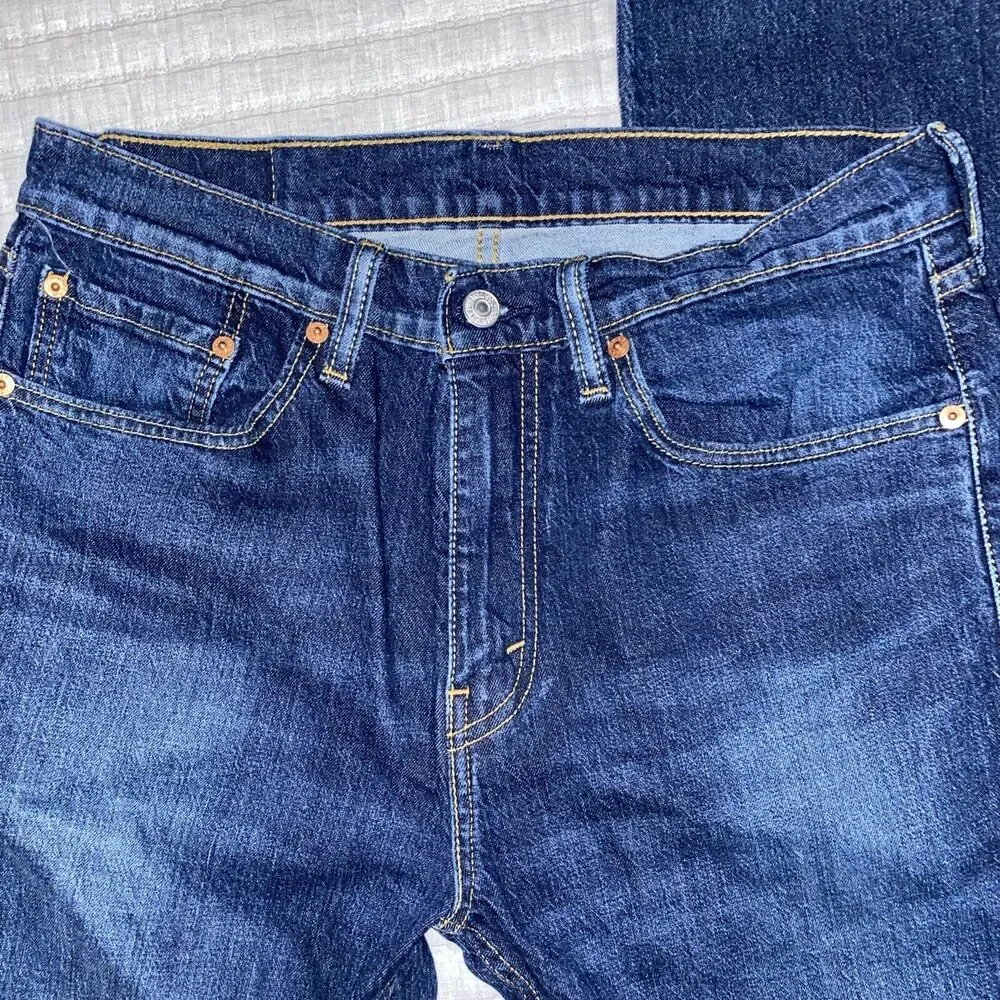 Levis 505 Regular Fit Jeans, Size 32 x 32 - Red Tag - Picture 2 of 7